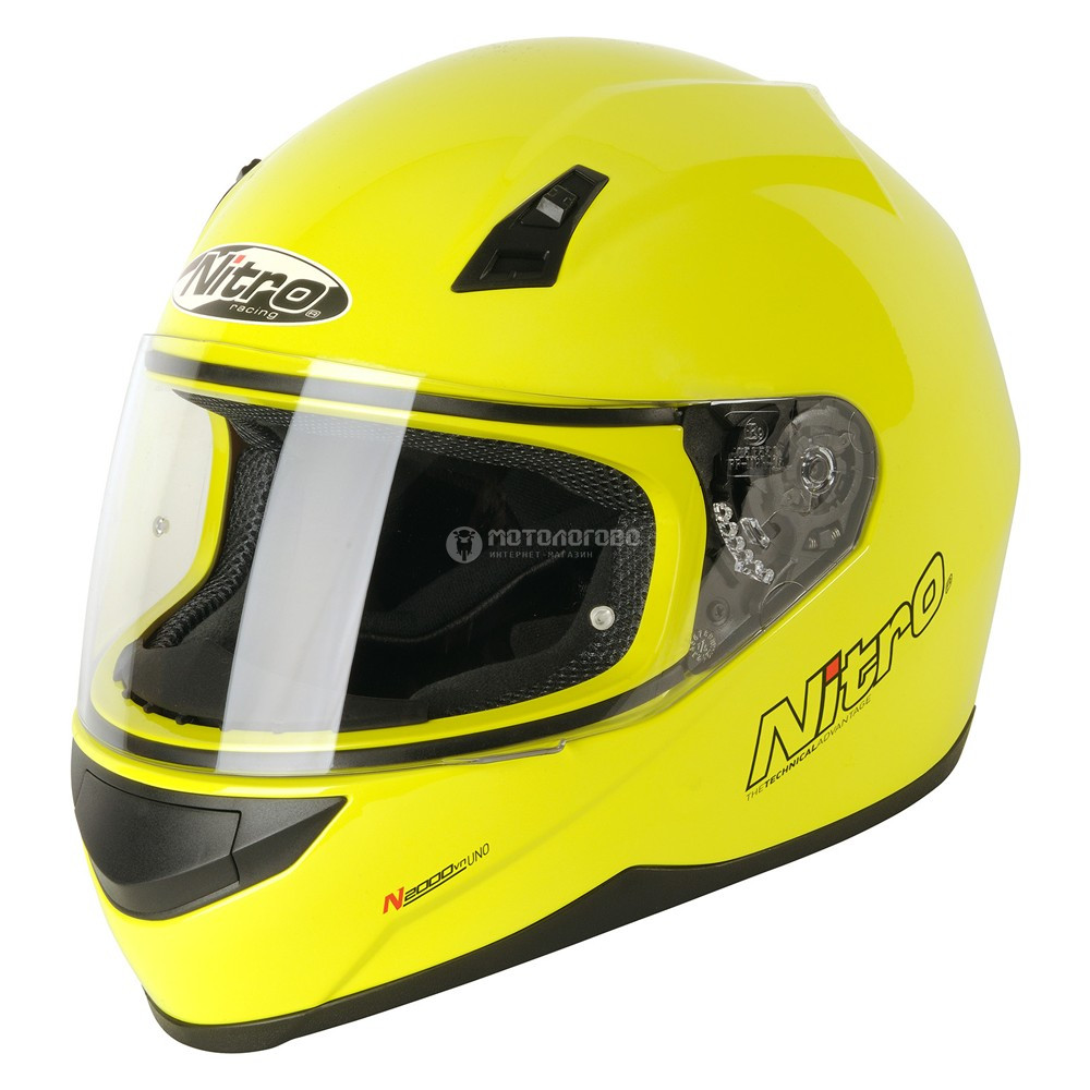 Шлем интеграл Nitro n2000-vn safety yellow