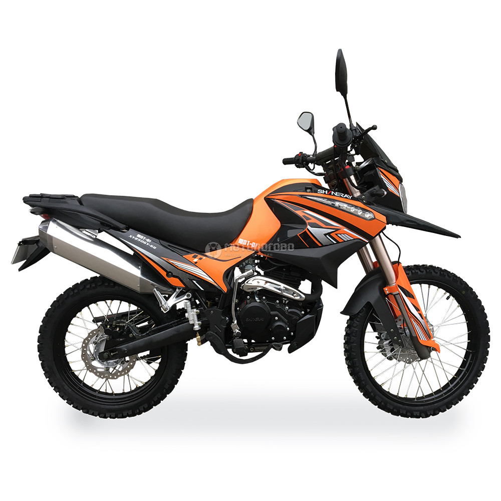 Мотоцикл Shineray XY250-6B CROSS  (кросс-шина KENDA 21''/18'')