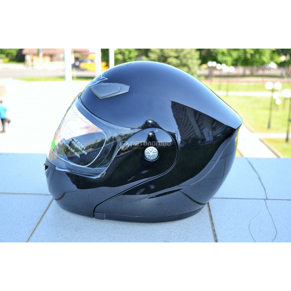 Шлем Geon 936 Модуляр Black (лак)