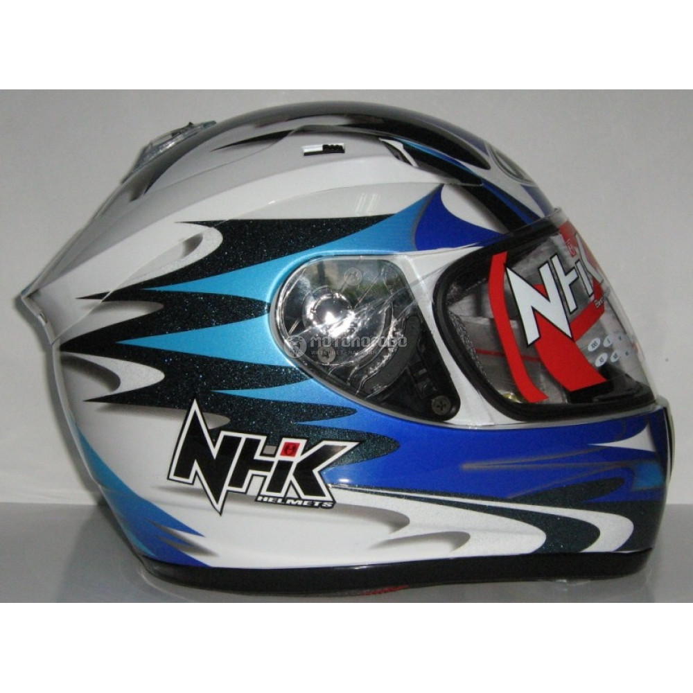 Шлем NHK N1200 Y10 SBK Синий