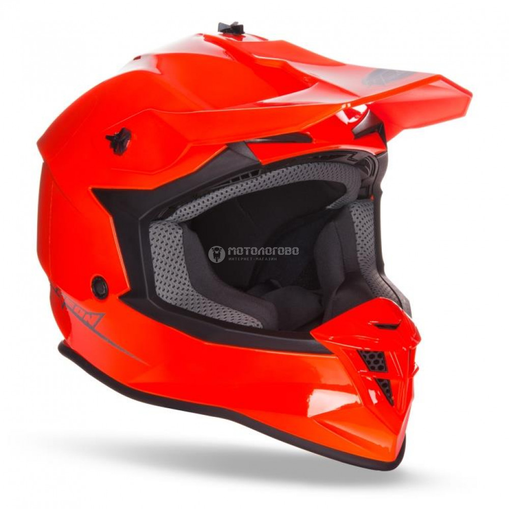 Шлем GEON 633 MX Fox Кросс Neon Orange