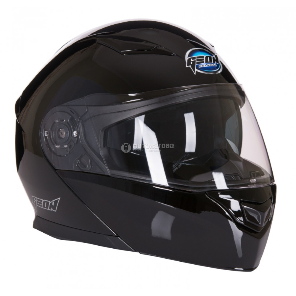Шлем GEON 950 Модуляр с очками Black